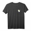Lustiges Pinguin T-Shirt mit Tier in Brusttasche - Niedliches Geschenk für Pinguin-Fans & Tierliebhaber