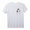 Lustiges Pinguin T-Shirt mit Tier in Brusttasche - Niedliches Geschenk für Pinguin-Fans & Tierliebhaber