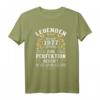 Legenden 1977 Geboren Geschenk - Geburtstag T-Shirt für Damen und Herren aus dem Jahr 1977, Lustiges Jubiläums-Shirt