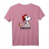 HapPanda Snoopy Chillen T-Shirt - Offiziell lizenziertes Fanartikel für Geburtstagsfeiern