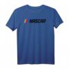 Nascar Full Logo T-Shirt - Klassisch geschnitten, doppelt genähter Saum, perfekt für Motorsport-Fans