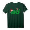 Ho Hoch 3 Weihnachtsmann Motiv Weihnachten & Silvester T-Shirt – Lustiges Festtags Shirt für Familie, Freunde & Weihnachtsfeier 2022