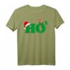 Ho Hoch 3 Weihnachtsmann Motiv Weihnachten & Silvester T-Shirt – Lustiges Festtags Shirt für Familie, Freunde & Weihnachtsfeier 2022
