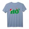 Ho Hoch 3 Weihnachtsmann Motiv Weihnachten & Silvester T-Shirt – Lustiges Festtags Shirt für Familie, Freunde & Weihnachtsfeier 2022