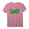 Ho Hoch 3 Weihnachtsmann Motiv Weihnachten & Silvester T-Shirt – Lustiges Festtags Shirt für Familie, Freunde & Weihnachtsfeier 2022