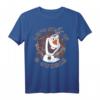 HapPanda Frozen Olaf Let's Stay In And Cuddle T-Shirt - Offiziell lizenzierte Frozen Fanartikel für Geburtstagsfeiern