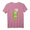 Lustiges Frosch T-Shirt mit Comic-Design – Knuffiges grünes Tiermotiv für Kinder, Teens & Erwachsene als Geschenkidee zu Weihnachten & Geburtstag