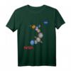 NASA Sonnensystem Planeten Worm Insignia Logo T-Shirt – Offizielles NASA Merchandise für Weltraum- und Astronomie Fans
