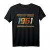 Vintage Geburtstag T-Shirt 1961 Original Est 1961 Limited Edition – Klassisch geschnitten, perfekt für Jubiläen und Geburtstagsfeiern