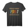 Vintage Geburtstag T-Shirt 1961 Original Est 1961 Limited Edition – Klassisch geschnitten, perfekt für Jubiläen und Geburtstagsfeiern