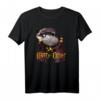 Lustiges Hairy Otter T-Shirt mit Zaubererkostüm, Brille & Kaffee – Perfektes Weihnachts- und Geschenk für Otter-Fans und Magie-Liebhaber