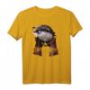 Lustiges Hairy Otter T-Shirt mit Zaubererkostüm, Brille & Kaffee – Perfektes Weihnachts- und Geschenk für Otter-Fans und Magie-Liebhaber