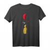IT Red Balloon T-Shirt - Official Stephen King Horror Merchandise for Fans of IT and Clown Themed Costumes