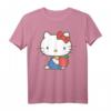 Hello Kitty Retro T-Shirt - Offiziell lizenzierte Sanrio Bekleidung für Fans und Sammler