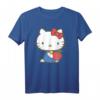 Hello Kitty Retro T-Shirt - Offiziell lizenzierte Sanrio Bekleidung für Fans und Sammler