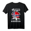 Ich brauche keine Therapie, ich muss nur nach Norwegen T-Shirt - Perfektes Geschenk für Norwegen-Liebhaber & Skandinavien-Fans