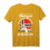 Ich brauche keine Therapie, ich muss nur nach Norwegen T-Shirt - Perfektes Geschenk für Norwegen-Liebhaber & Skandinavien-Fans