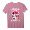 Ich brauche keine Therapie, ich muss nur nach Norwegen T-Shirt - Perfektes Geschenk für Norwegen-Liebhaber & Skandinavien-Fans