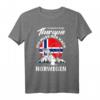 Ich brauche keine Therapie, ich muss nur nach Norwegen T-Shirt - Perfektes Geschenk für Norwegen-Liebhaber & Skandinavien-Fans