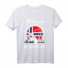 Ich brauche keine Therapie, ich muss nur nach Norwegen T-Shirt - Perfektes Geschenk für Norwegen-Liebhaber & Skandinavien-Fans