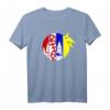 Mainzer Meenzer für echte Mainzer Fastnacht T-Shirt - Heimatliebe & Fasnacht Design mit Dom, Doppelrad & Narrenkappe