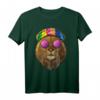 Hippie Löwe Liebe Friedenszeichen T-Shirt - 70er Jahre Retro-Design für Tier- und Friedensliebhaber