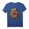 Hippie Löwe Liebe Friedenszeichen T-Shirt - 70er Jahre Retro-Design für Tier- und Friedensliebhaber