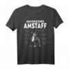 Anatomie eines Amstaff American Staffordshire Terrier T-Shirt – Lustiges Hundemotiv für Hundebesitzer & Hundehalter
