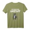 Anatomie eines Amstaff American Staffordshire Terrier T-Shirt – Lustiges Hundemotiv für Hundebesitzer & Hundehalter