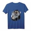 Realistischer Tiger Tier Geburtstag Geschenk T-Shirt für Wildtier- und Raubkatzenliebhaber