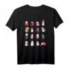 Meowy Cat Christmas Cute Santa Cats T-Shirt – Festliches Geschenk für Katzenliebhaber und Tierfreunde zu Weihnachten