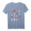 Meowy Cat Christmas Cute Santa Cats T-Shirt – Festliches Geschenk für Katzenliebhaber und Tierfreunde zu Weihnachten