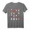 Meowy Cat Christmas Cute Santa Cats T-Shirt – Festliches Geschenk für Katzenliebhaber und Tierfreunde zu Weihnachten