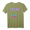 I like techno Musik T-Shirt - Klassisch geschnittenes Festival- und Party-Shirt für Musik- und Tanzliebhaber