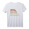 Geburtstag Geschenk Jahrgang 1974 Mann - Mythos Legende T-Shirt für Männer, Retro Geburtstagsgeschenk & Feieridee