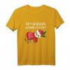 Offizielles Faultier Weihnachts T-Shirt mit Mütze – Lustiges Weihnachtsoutfit für Festtage & Weihnachtsmarkt, Geschenkidee für Faultier-Fans