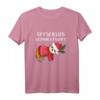 Offizielles Faultier Weihnachts T-Shirt mit Mütze – Lustiges Weihnachtsoutfit für Festtage & Weihnachtsmarkt, Geschenkidee für Faultier-Fans