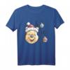 Weihnachten Winnie The Pooh Ho Ho Ho Baubles T-Shirt - Festliches Disney Winnie The Pooh Shirt für Weihnachten & Geburtstage