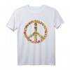 Peace Love 60er 70er Flower Power Hippie Kostüm - Retro Kostüm für Karneval, Fasching & Vintage Partys