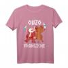 Ouzo Fröhliche Weihnachten T-Shirt für Griechenland Fans – Lustiges Geschenk für Weihnachtsfeier und Weihnachtsmarkt