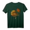 Mondlicht Herbst Baum Natur Vogelschwarm Vollmond Wald T-Shirt – Perfekt für Naturliebhaber & Outdoor-Fans