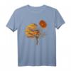 Mondlicht Herbst Baum Natur Vogelschwarm Vollmond Wald T-Shirt – Perfekt für Naturliebhaber & Outdoor-Fans