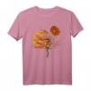 Mondlicht Herbst Baum Natur Vogelschwarm Vollmond Wald T-Shirt – Perfekt für Naturliebhaber & Outdoor-Fans
