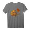 Mondlicht Herbst Baum Natur Vogelschwarm Vollmond Wald T-Shirt – Perfekt für Naturliebhaber & Outdoor-Fans