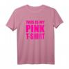 HapPanda T-Shirt für Damen & Herren - Lustiges rosa Shirt mit Spruch für Party & Geschenk