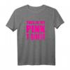 HapPanda T-Shirt für Damen & Herren - Lustiges rosa Shirt mit Spruch für Party & Geschenk