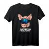 Skifahren Ski Pistensau T-Shirt – Lustiges Wintersport Geschenk für Skifahrer im Winterurlaub