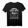 Holz Tshirt Herren Waldarbeiter Holzarbeit Forest Kettensäge - Robustes Geschenk für Holzfäller, Förster und Waldarbeiter
