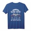 Holz Tshirt Herren Waldarbeiter Holzarbeit Forest Kettensäge - Robustes Geschenk für Holzfäller, Förster und Waldarbeiter