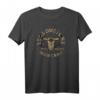 Yellowstone Dutton Ranch Bull Skull Logo V2 T-Shirt - Offiziell Lizenzierte Western, Cowboy & Rodeo Mode für Männer und Frauen